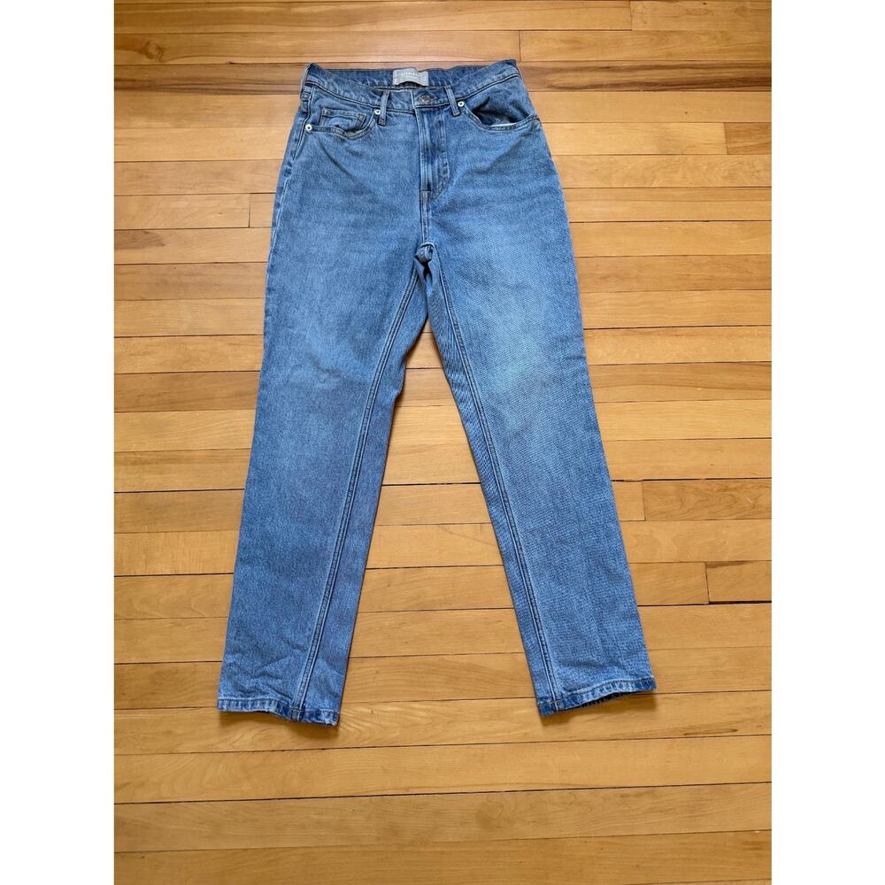 Everlane The Original Cheeky Jean Size 26 Crop Straight Leg High Rise EUC